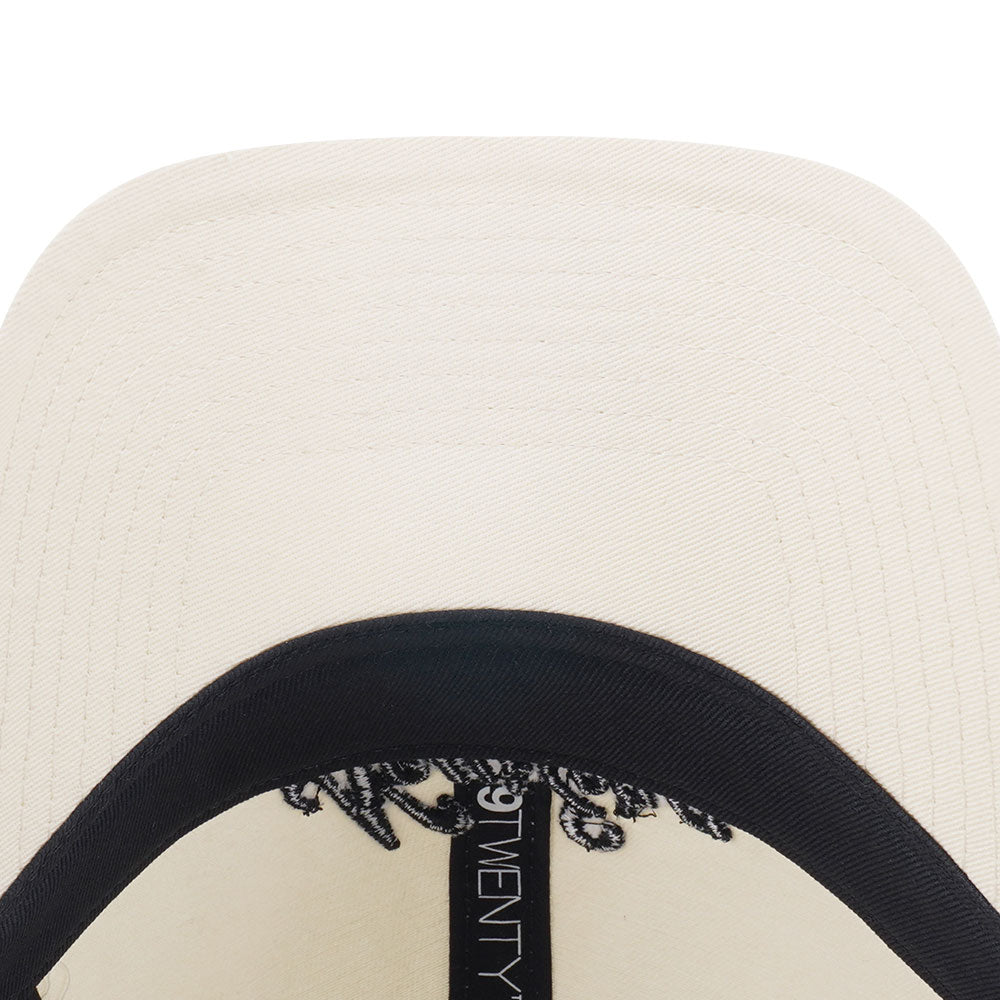 New Era Script Logo Chrome White 9TWENTY Adjustable Cap