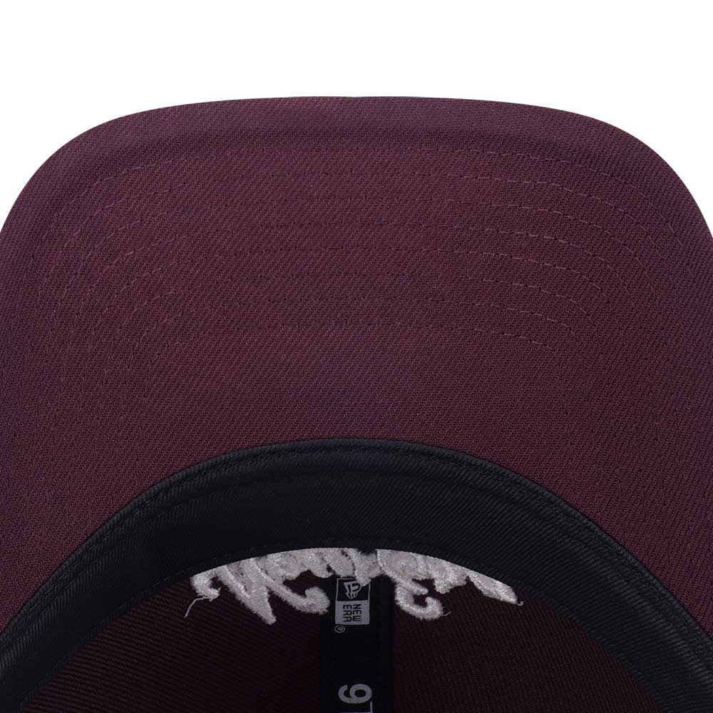 New Era Script Logo Maroon 9TWENTY Adjustable Cap