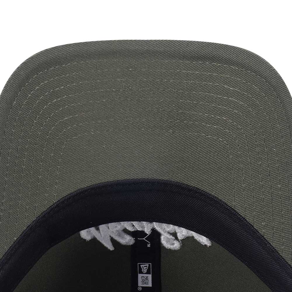 New Era Script Logo New Olive 9TWENTY Adjustable Cap