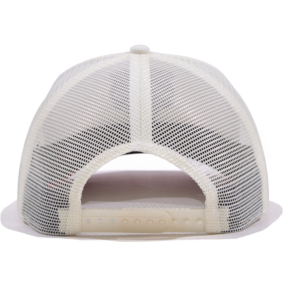 New Era Chicago Bulls GCP Chrome White Scarlet 9SEVENTY Stretch Snapback Trucker Cap