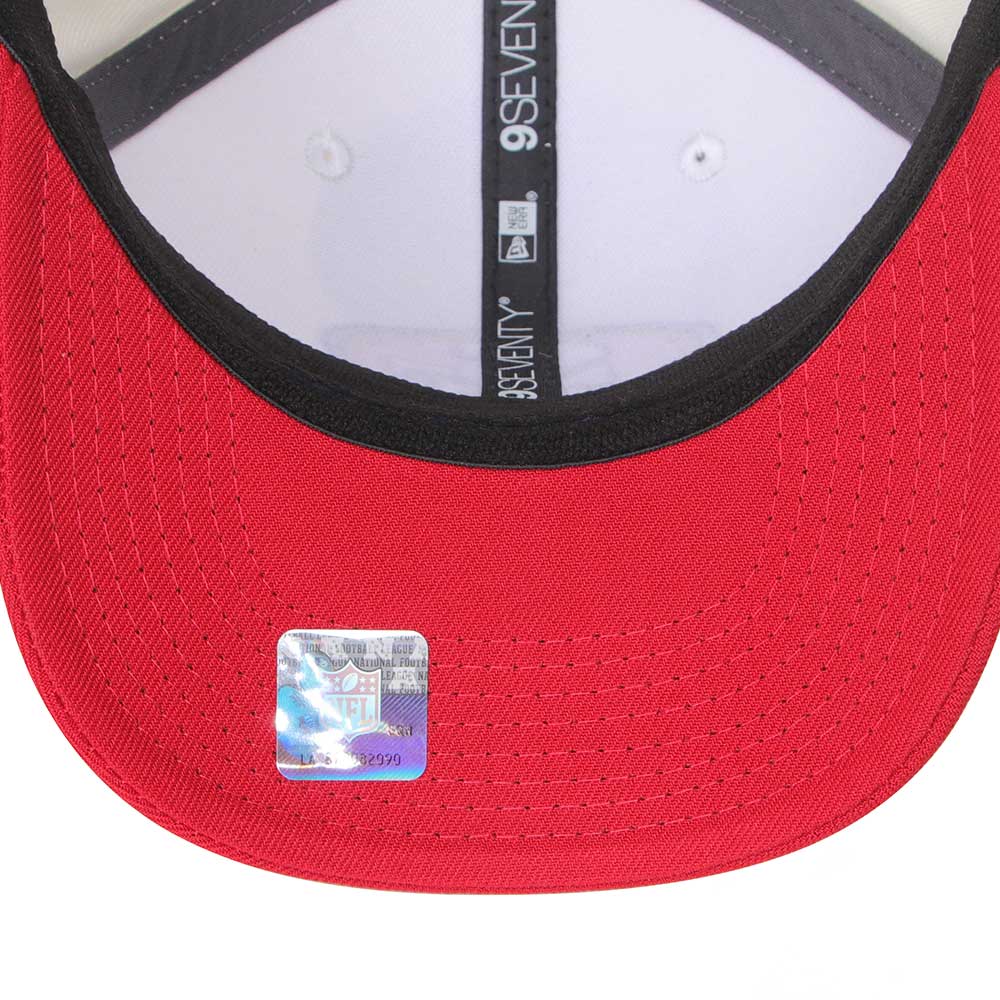 New Era San Francisco 49ers GCP Two Tone Chrome Red 9SEVENTY Stretch Snapback Cap