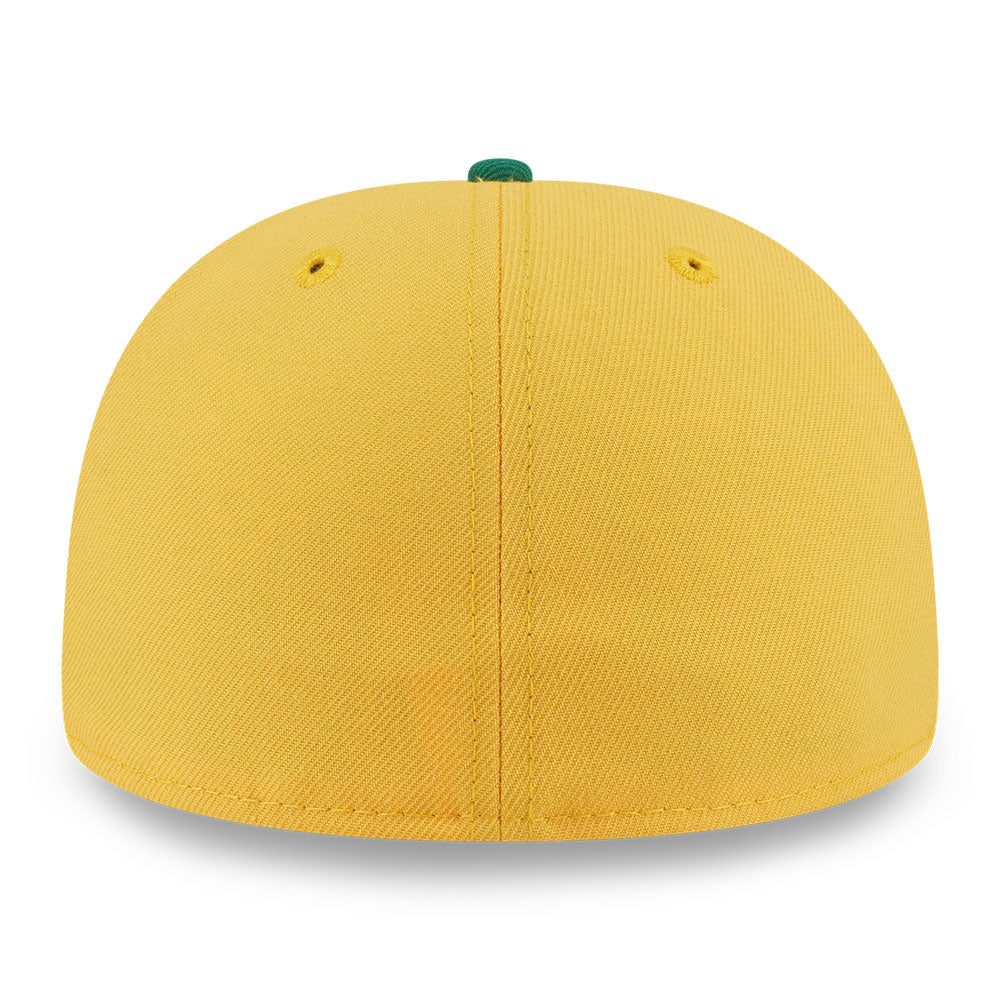 New Era Brazil Country Color 2026 Yellow Kelly Green 59FIFTY Fitted Cap