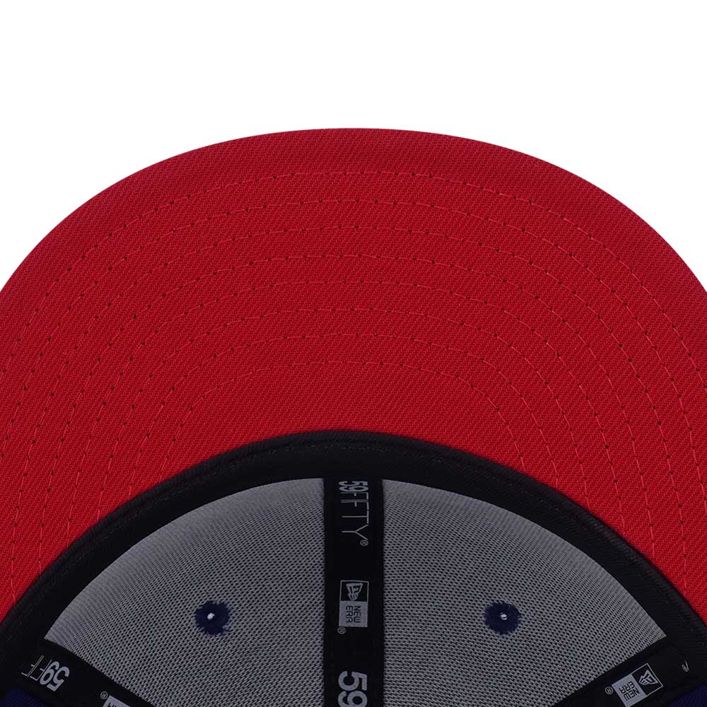 New Era France Country Color 2026 Dark Royal Scarlet 59FIFTY Fitted Cap