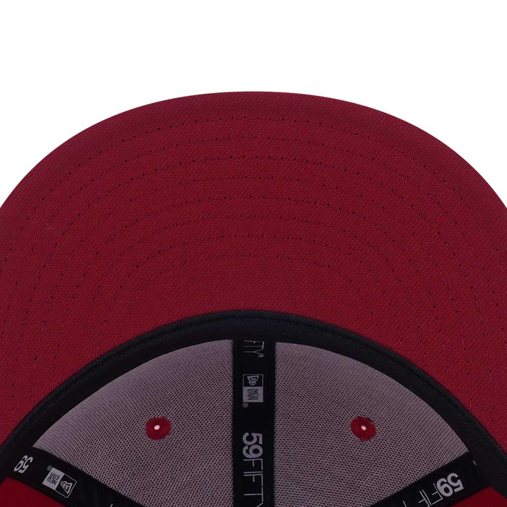 New Era South Korea Country Color 2026 Scarlet Bright Red 59FIFTY Fitted Cap