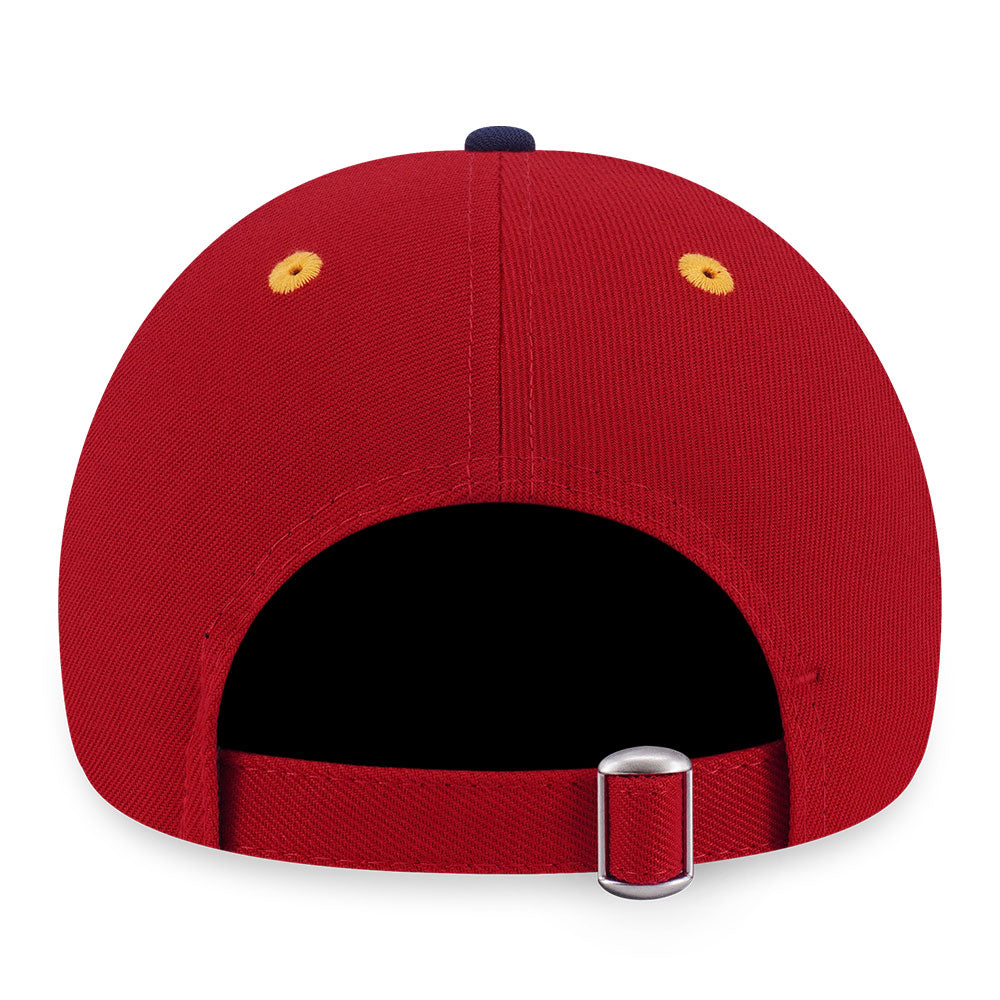 New Era Spain Country Color 2026 Scarlet Oceanside Blue 9TWENTY Adjustable Cap