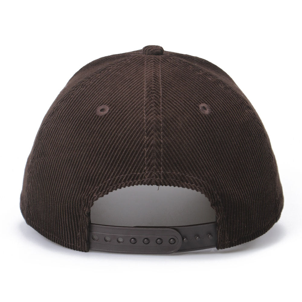 New Era Plain Blank Walnut 9FORTY Snapback Cap