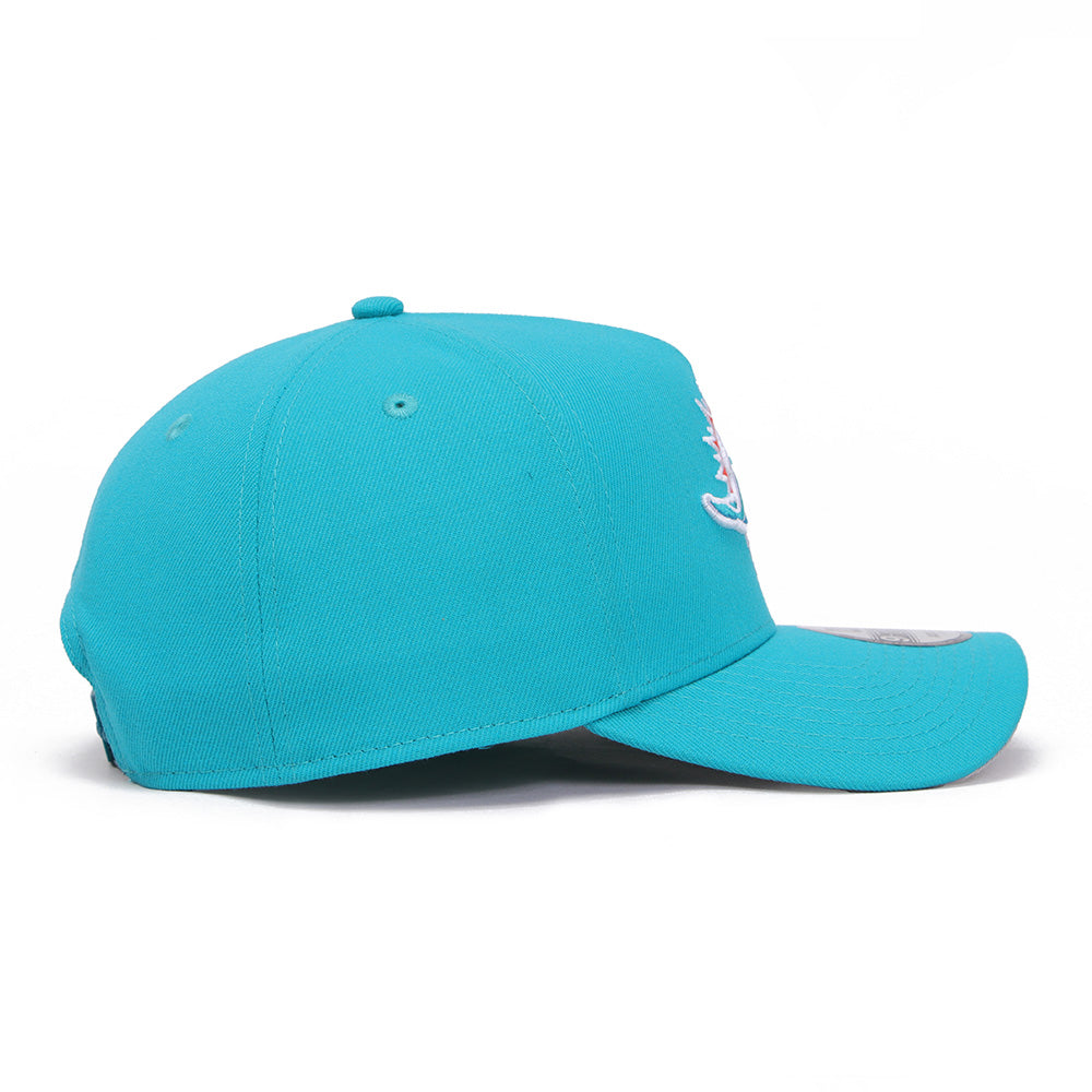 New Era Miami Dolphins Essentials OTC 9FORTY A-Frame Snapback Cap
