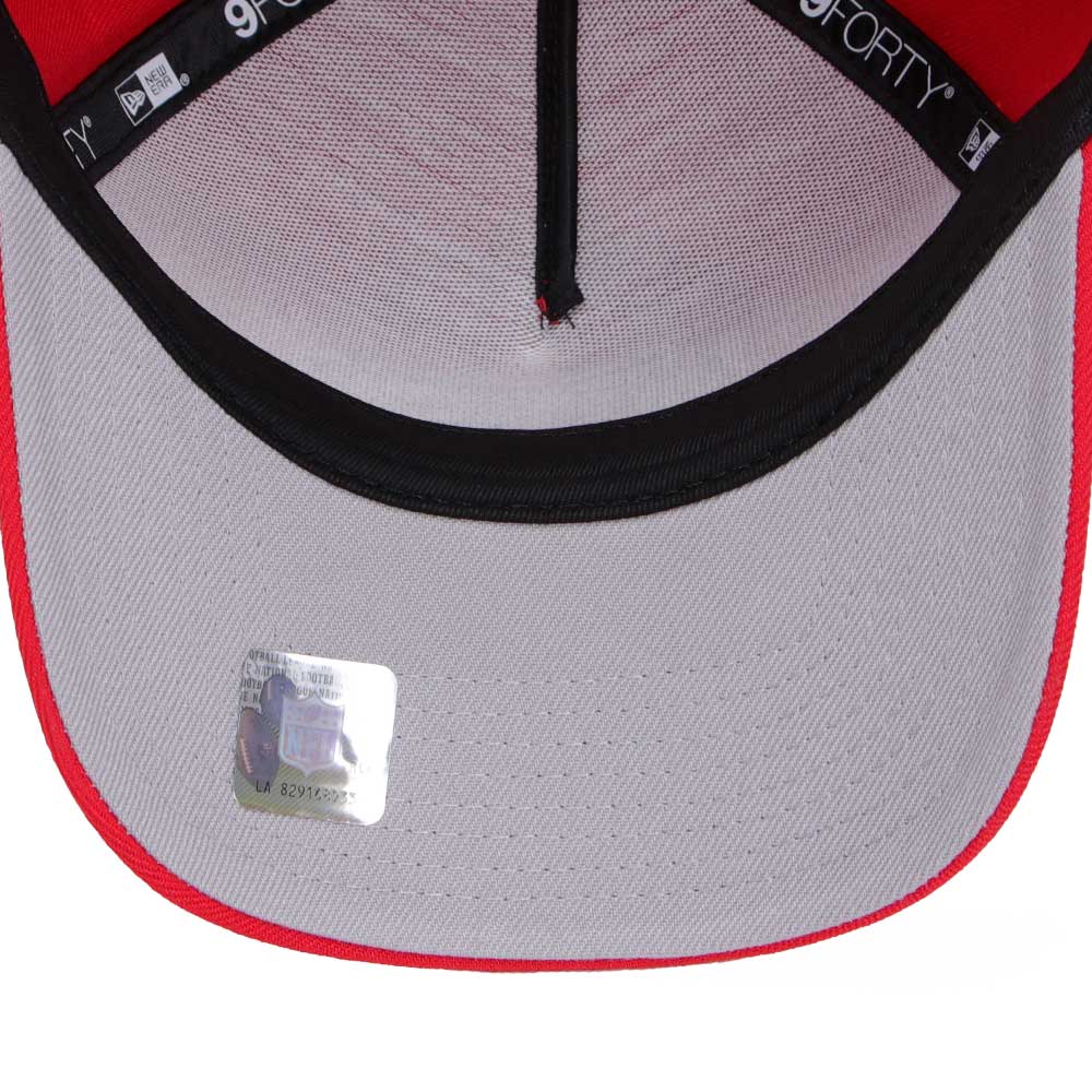 New Era Kansas City Chiefs Essentials OTC 9FORTY A-Frame Snapback Cap