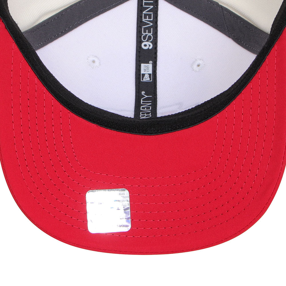 New Era Kansas City Chiefs Chrome Red 9SEVENTY Stretch Snapback Cap