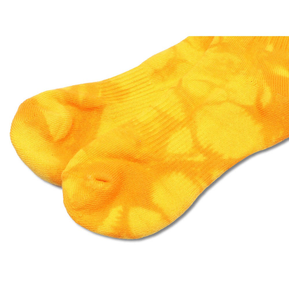 New Era Tie Dye Orange Crew Socks Accessory