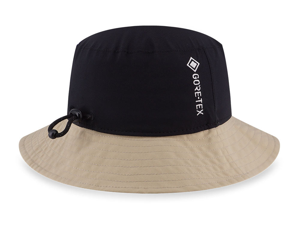 New Era Gore-Tex Two Tone Beige Black Adventure Lite Bucket Hat