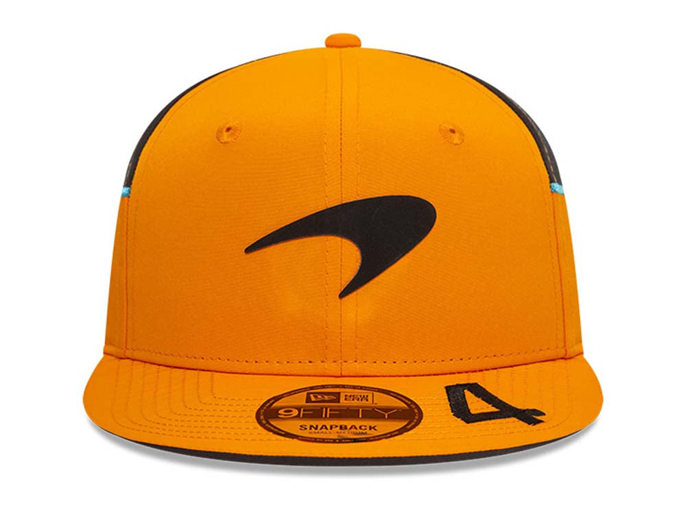 McLaren Formula 1 Team Racing Lando Norris Orange 9FIFTY Original Fit Pre Curved Visor Cap