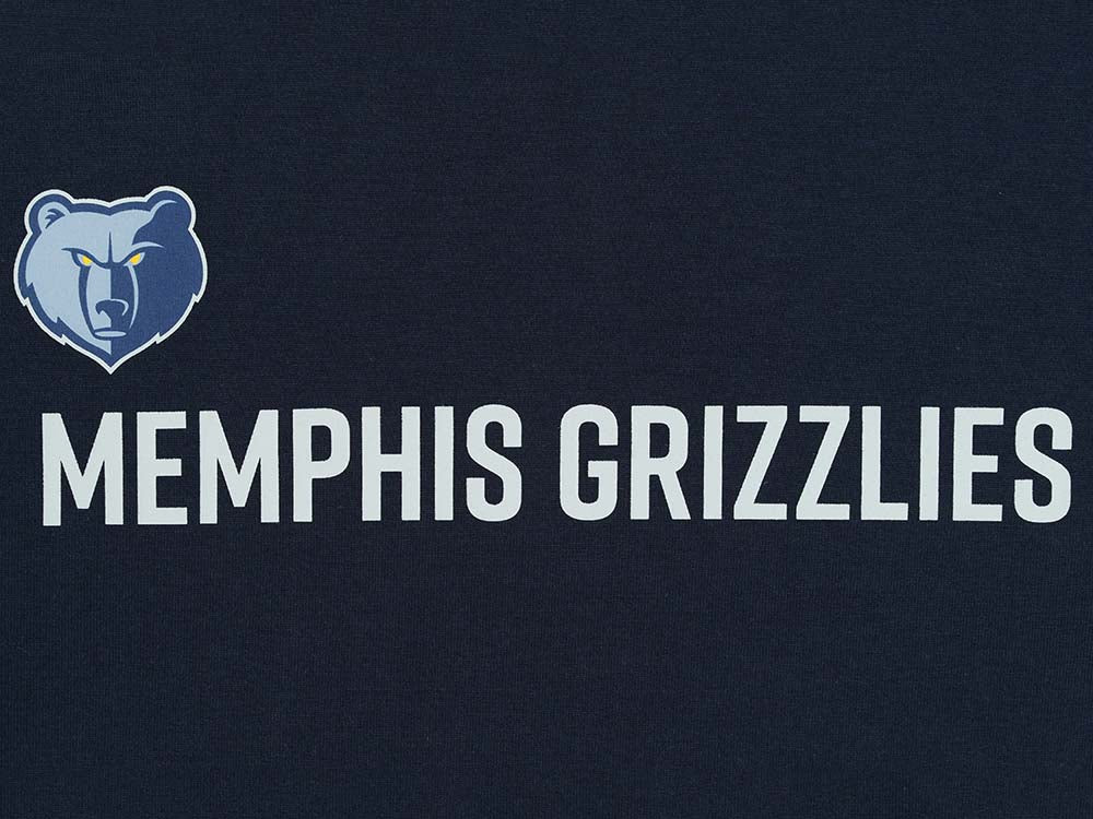 Memphis Grizzlies NBA New Generation Navy Short Sleeve T-Shirt