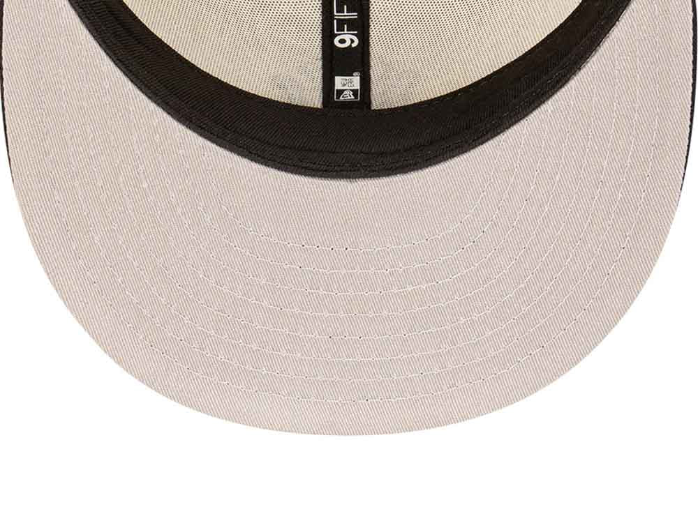 New York Yankees Two Tone Chrome White 9FIFTY Adjustable Cap