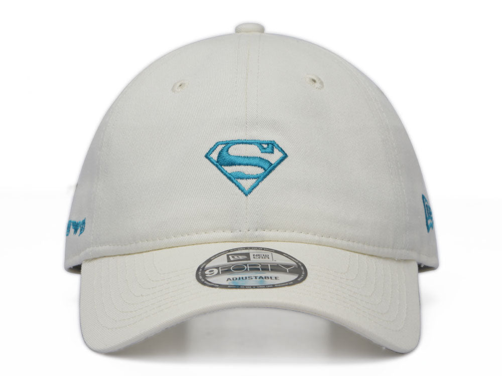 Superman DC Justice League Warner Bros. 100th Anniversary Chrome White 9FORTY Unstructured Cap