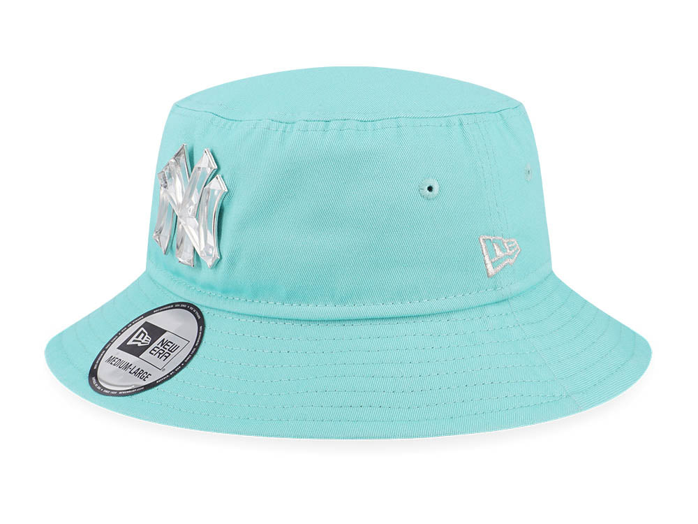 New York Yankees MLB Crystal Blue Tint Bucket Hat