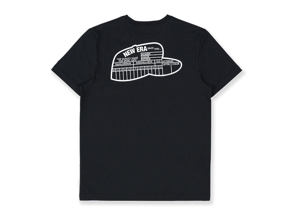 New Era Retro Cap Black Short Sleeve T-Shirt