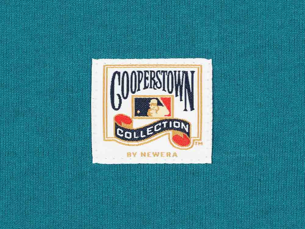 Los Angeles Dodgers MLB Cooperstown 50th Anniversary Badlands Aqua Short Sleeves T-Shirt