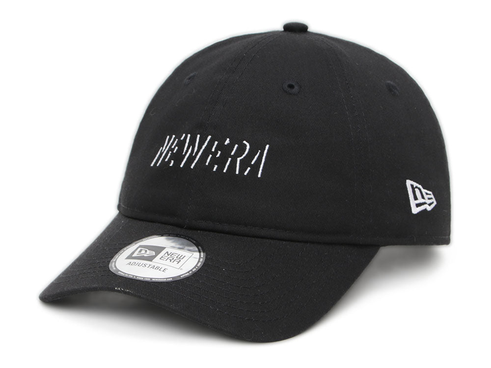 New Era Wordmark Shadow Black 9FORTY Unstructured Adjustable Cap