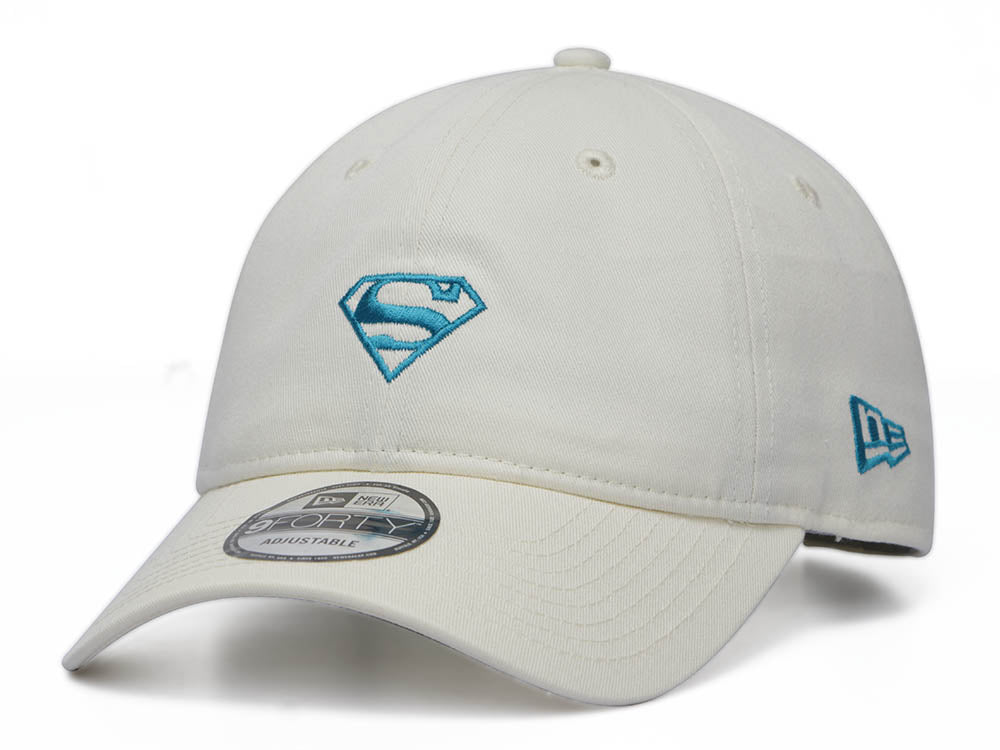 Superman DC Justice League Warner Bros. 100th Anniversary Chrome White 9FORTY Unstructured Cap