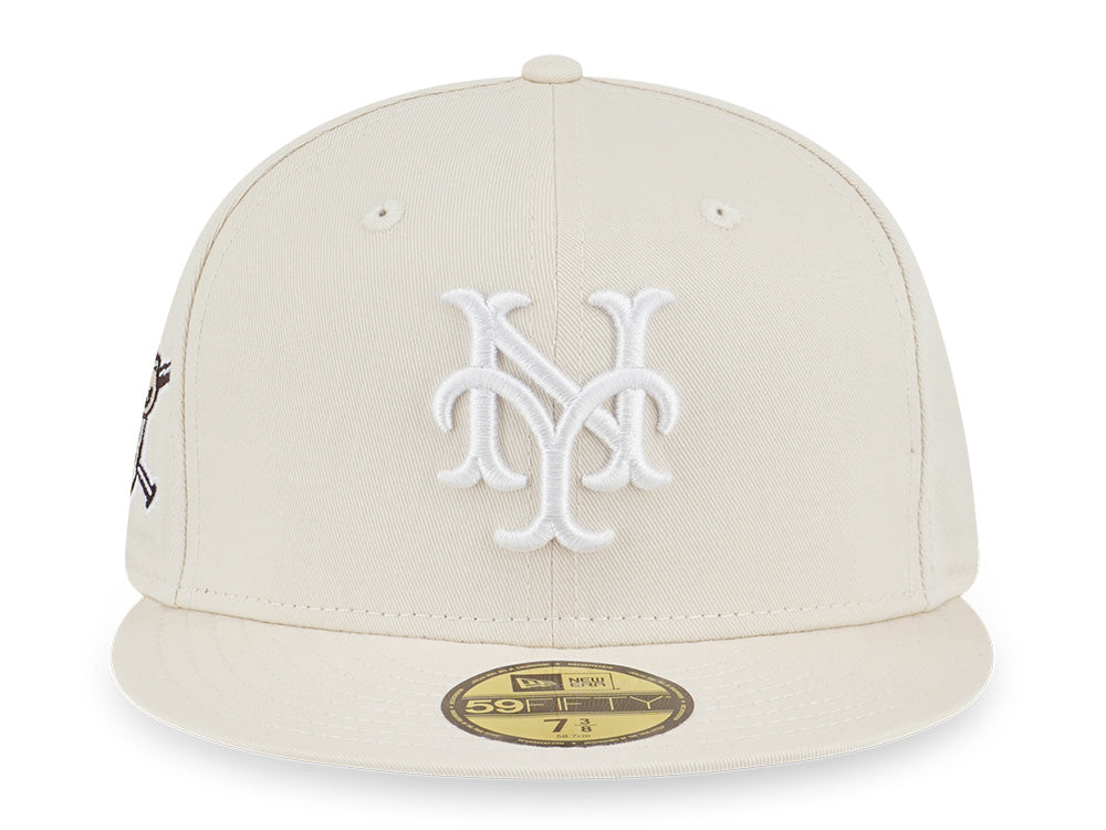 New York Mets MLB Coconut Light Cream 59FIFTY Fitted Cap