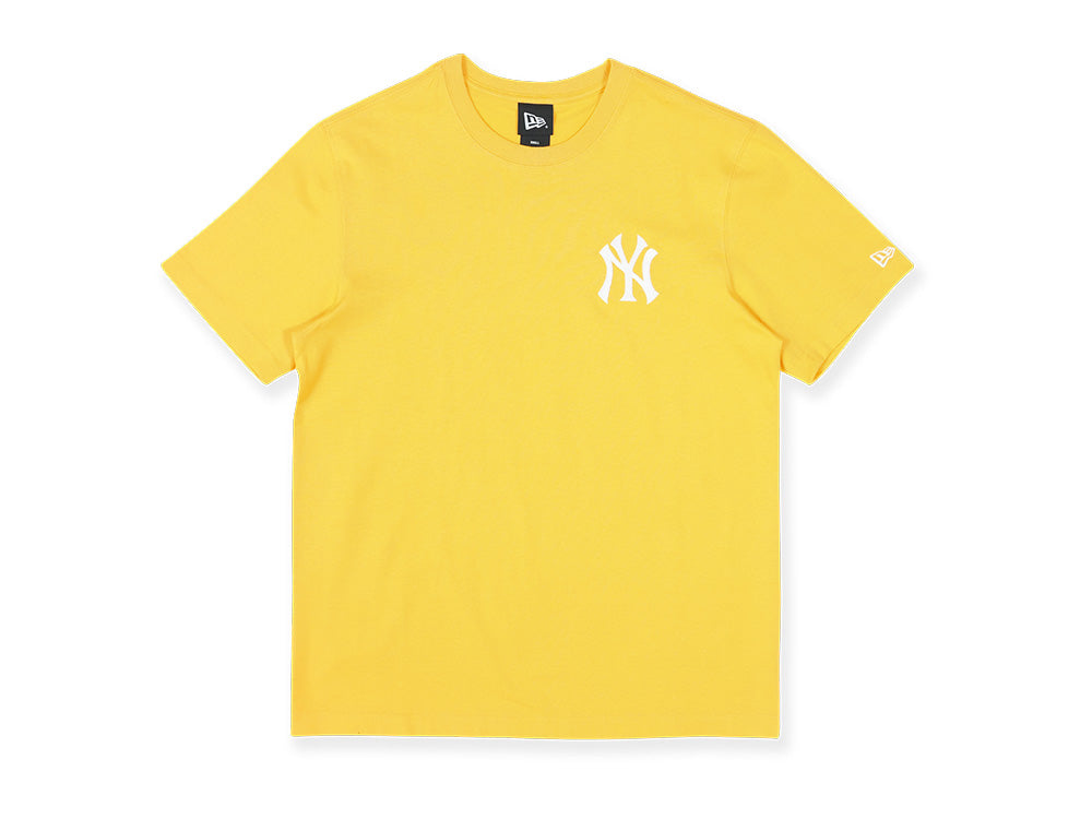 New York Yankees MLB Color Era Mellow Yellow Short Sleeve T-shirt