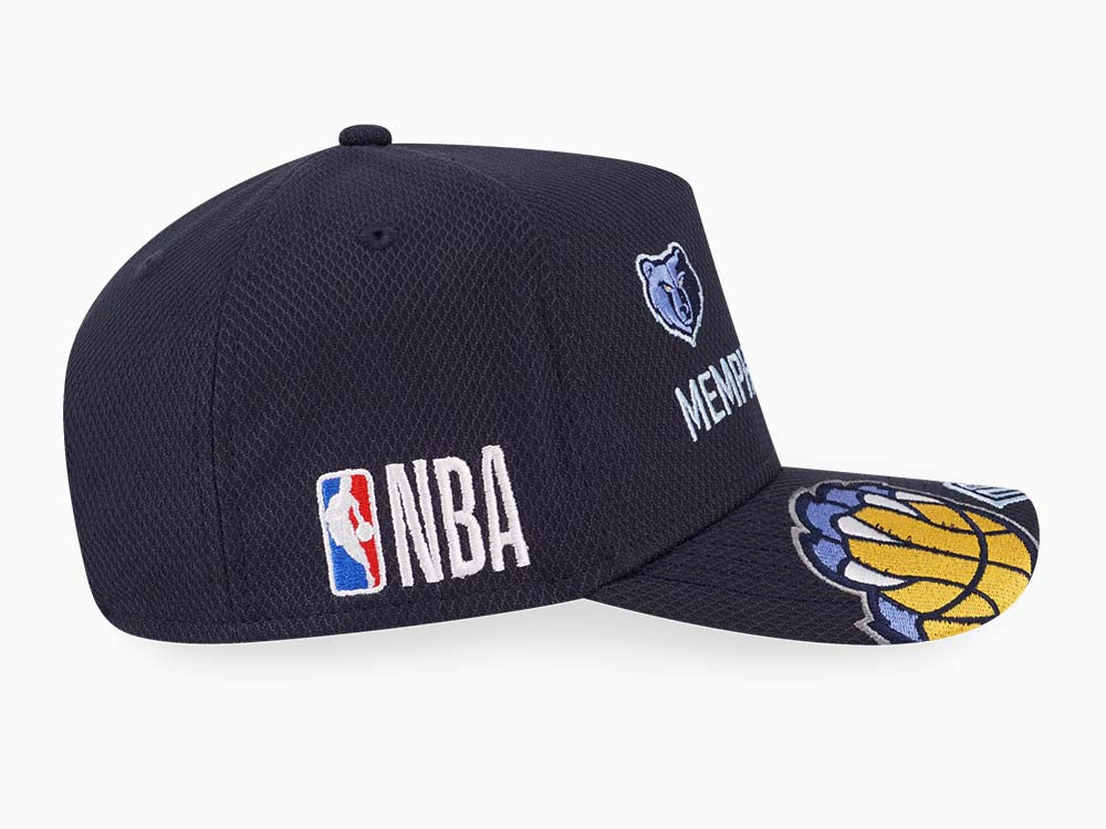 Memphis Grizzlies NBA New Generation Navy 9FORTY A-Frame Adjustable Cap