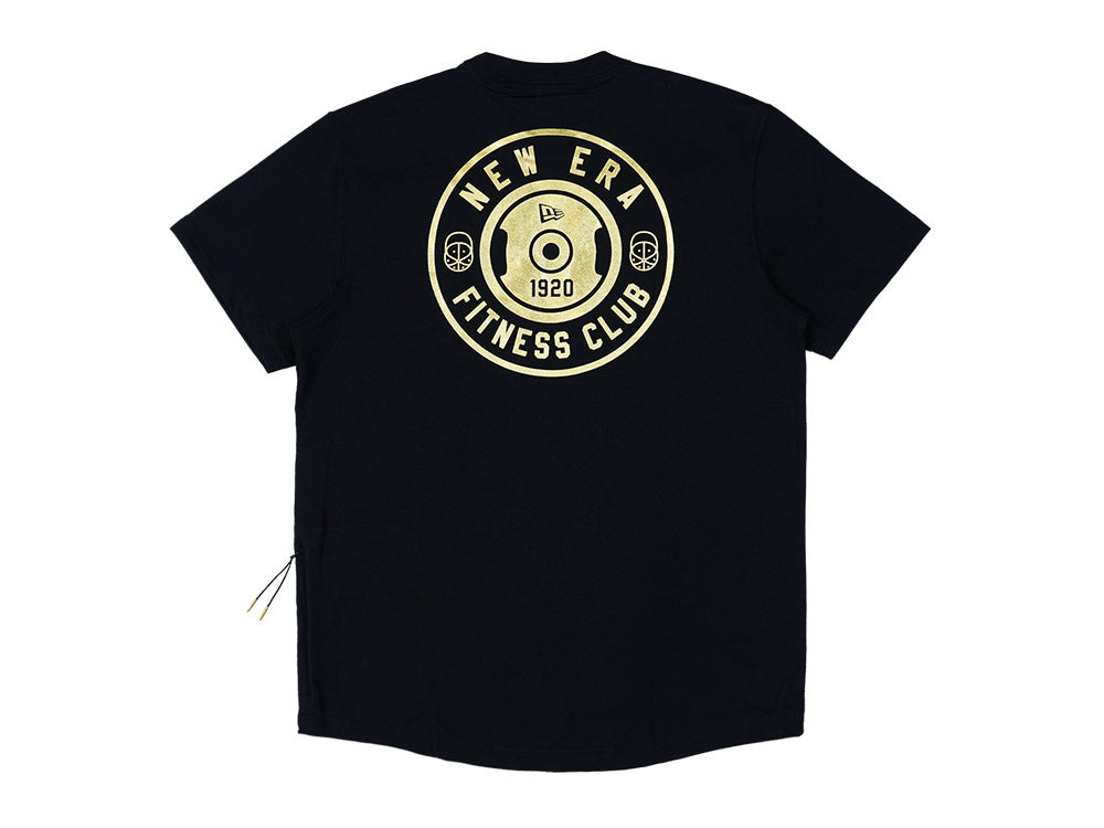 New Era Morning Club Fitness Club Black Short Sleeve T-Shirt