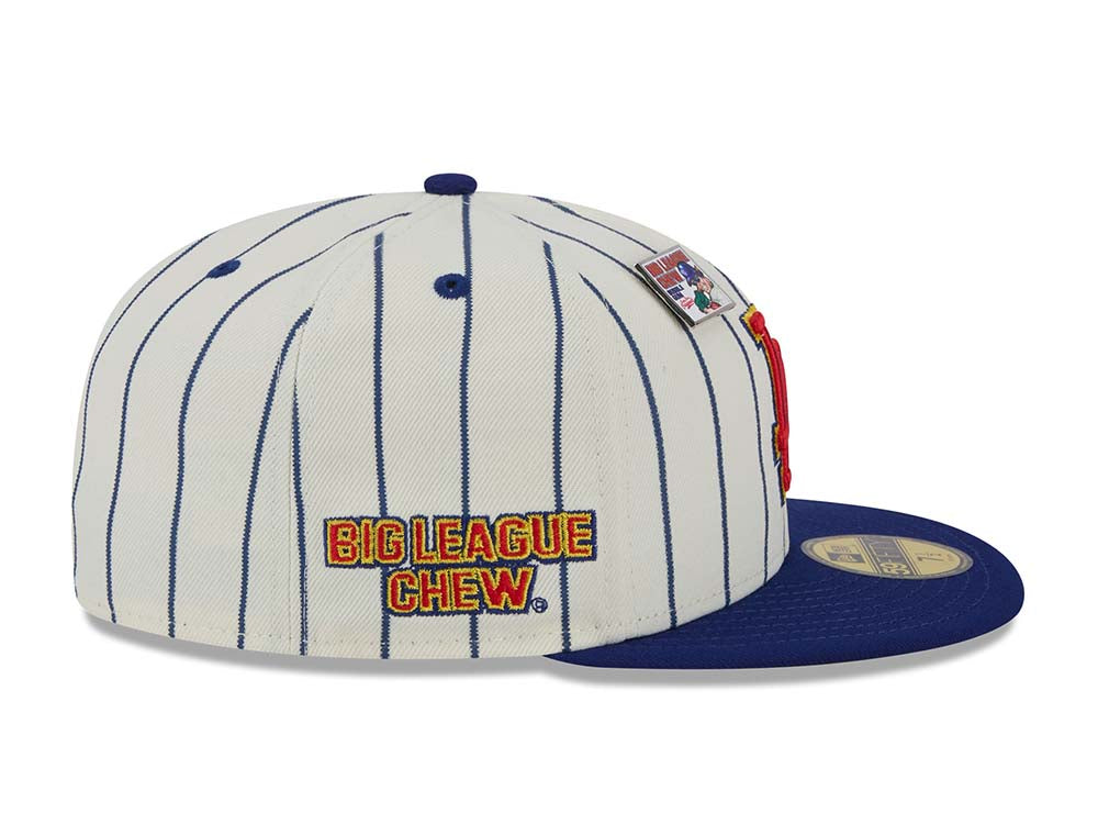 Los Angeles Dodgers MLB Big League Chew White 59FIFTY Fitted Cap