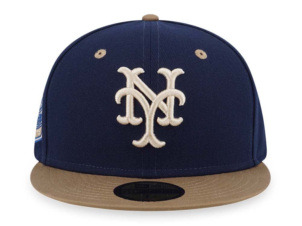 New York Mets MLB Cooperstown Oceanside Blue 59FIFTY Fitted Cap