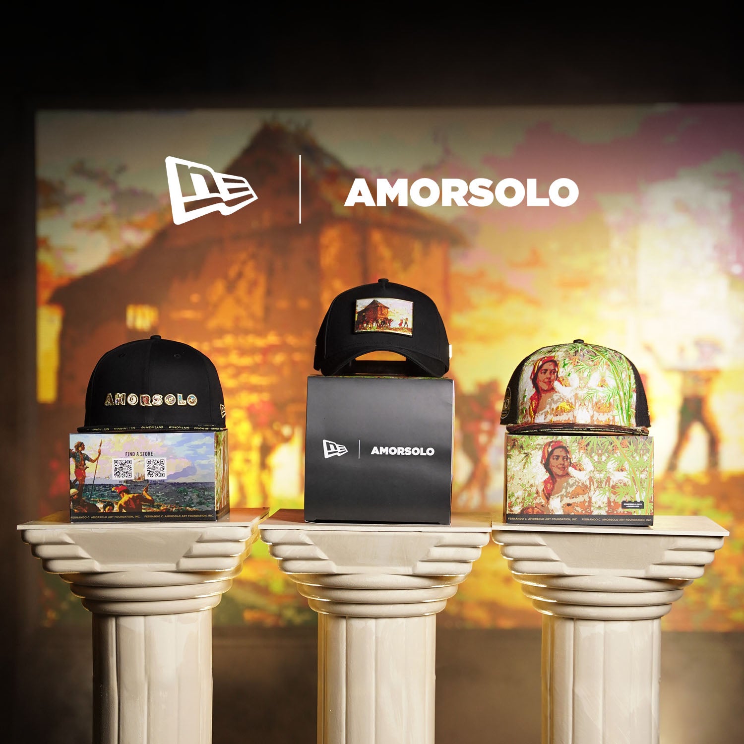 New Era x Amorsolo Philippines 5950 70th Anniversary Multi 59FIFTY Fitted Cap