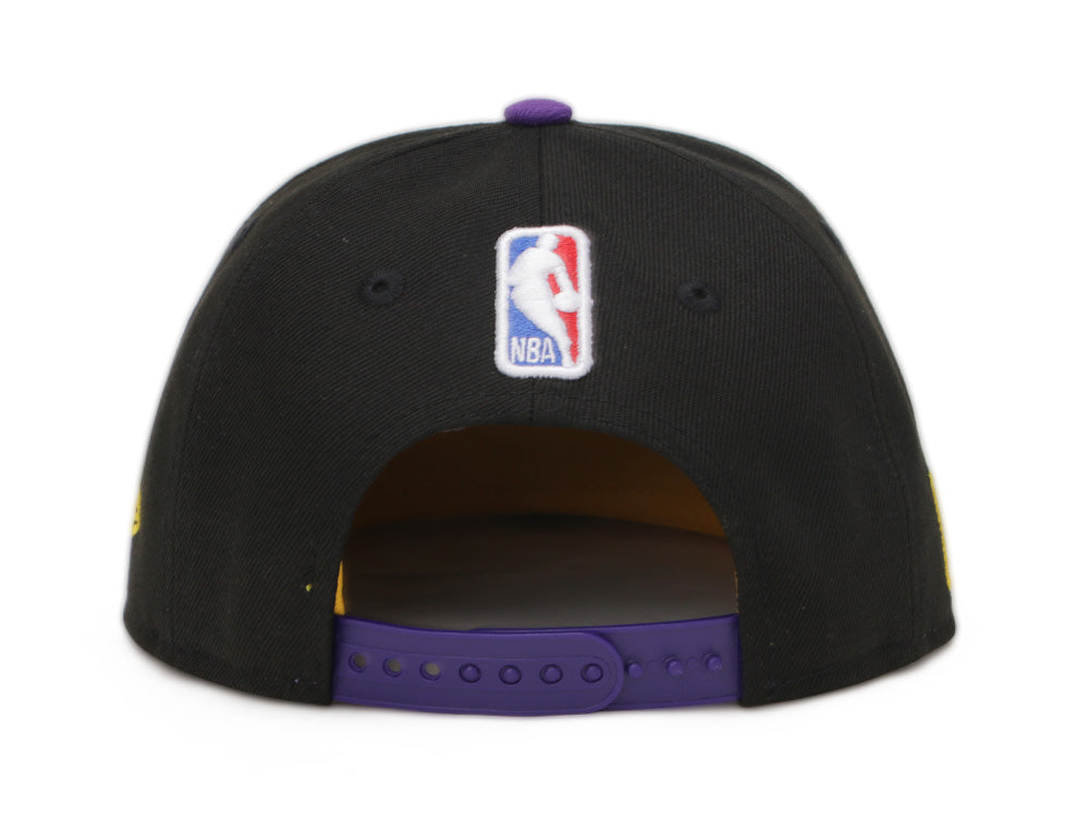 Los Angeles Lakers NBA City Series Purple Black 9FIFTY Youth Kids Cap