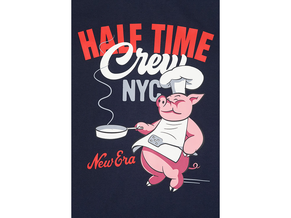 New Era Half Time Crew Navy Short Sleeve T-shirt