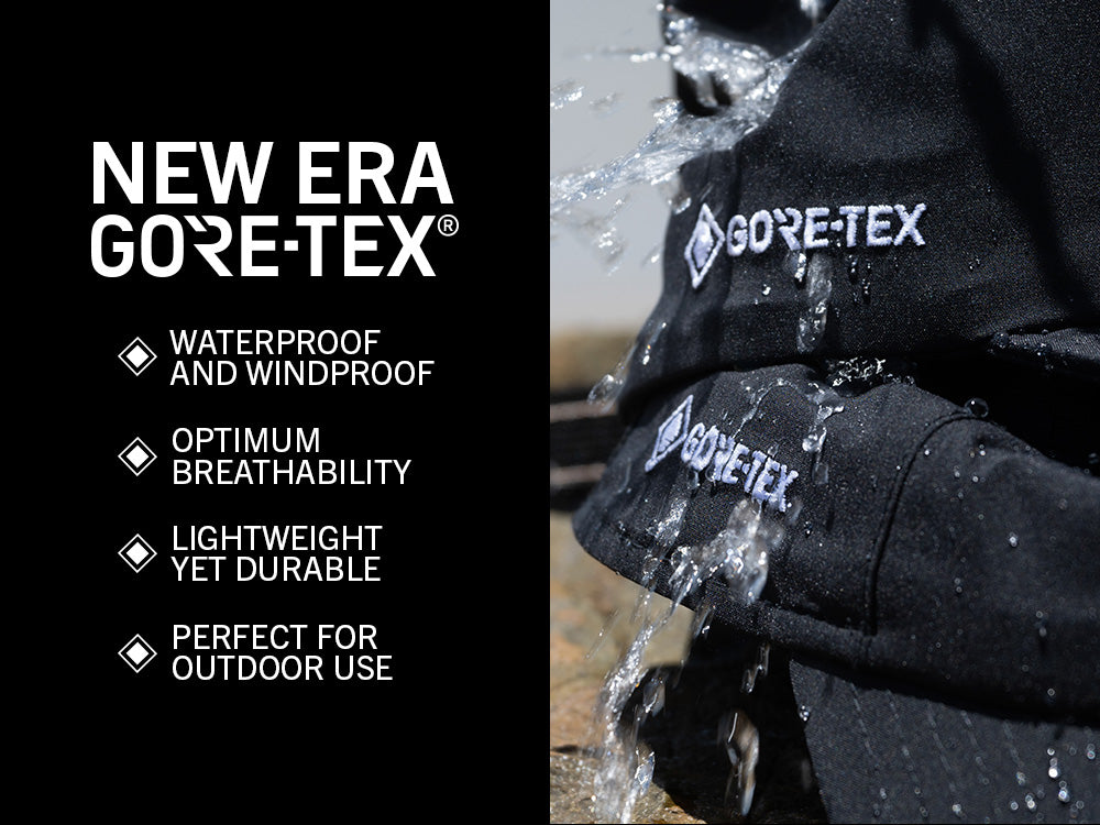 New Era Gore-Tex Two Tone Beige Black Adventure Lite Bucket Hat