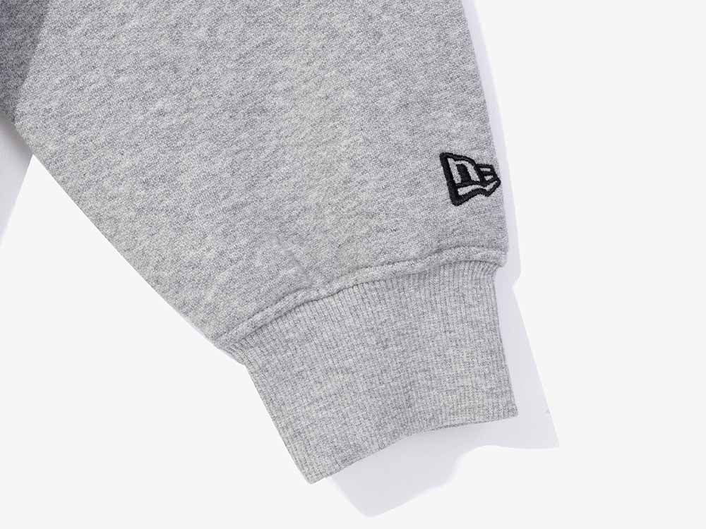 New Era Wordmark Relaxed Essential Gray Pullover Hoodie