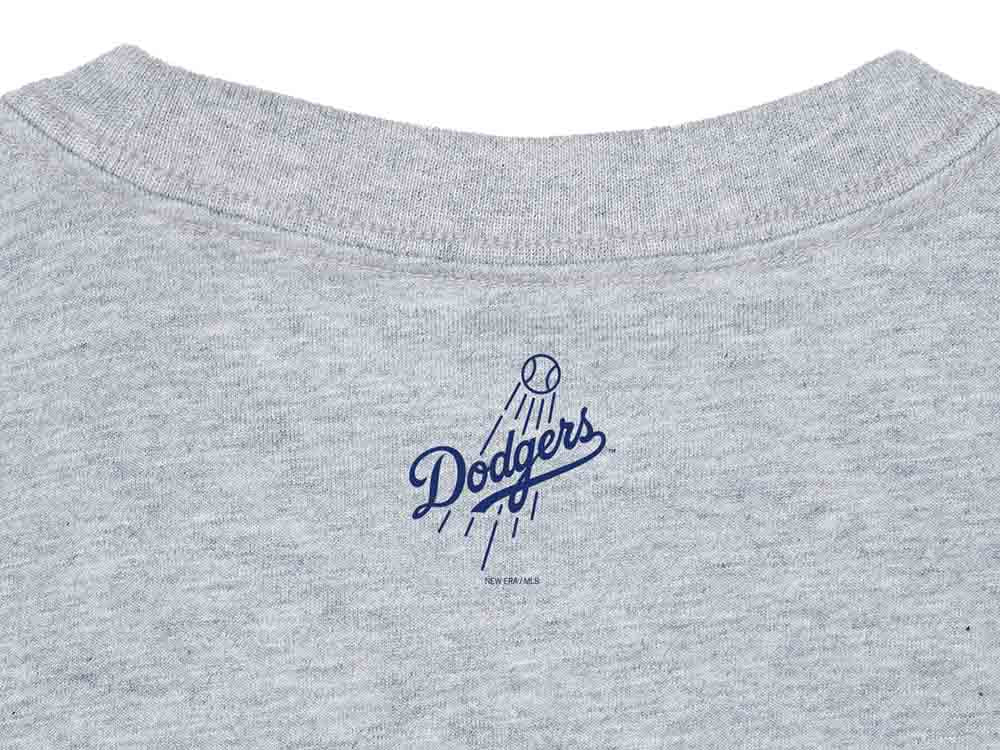 Los Angeles Dodgers MLB Play Card Gray Short Sleeve T-Shirt