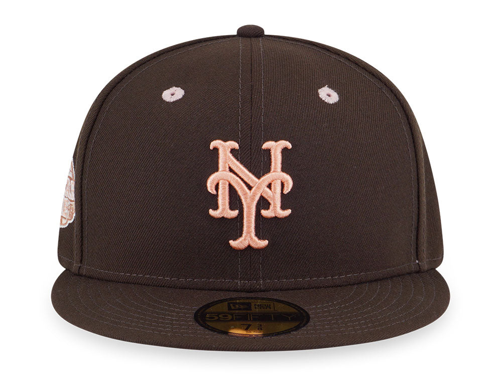 New York Mets MLB Easter Blush Sky on Walnut 59FIFTY Fitted Cap