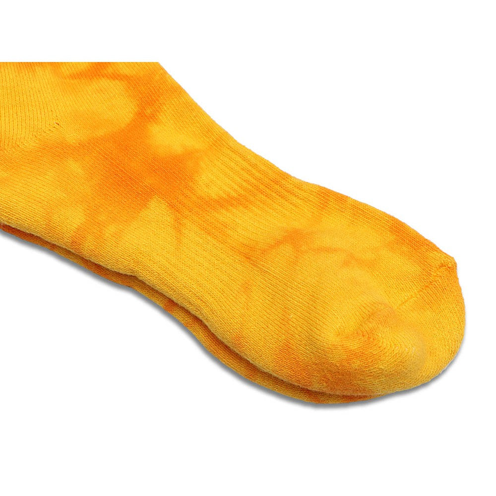 New Era Tie Dye Orange Crew Socks Accessory