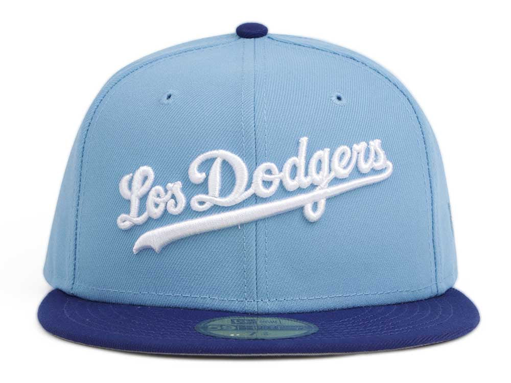 Los Angeles Dodgers MLB Retro City Blue 59FIFTY Fitted Cap