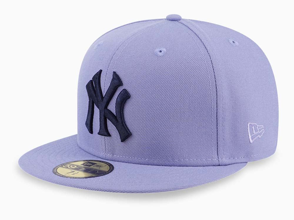 New York Yankees MLB Cooperstown Easter Egg Lavender 59FIFTY Fitted Cap