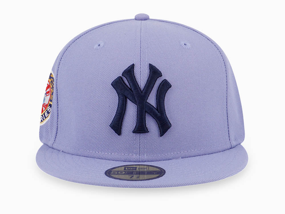 New York Yankees MLB Cooperstown Easter Egg Lavender 59FIFTY Fitted Cap