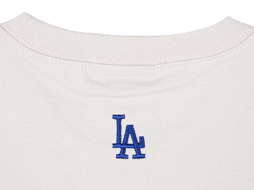 Los Angeles Dodgers MLB Speech Bubbles Chrome Stone Short Sleeve T-Shirt