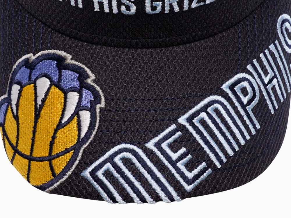 Memphis Grizzlies NBA New Generation Navy 9FORTY A-Frame Adjustable Cap