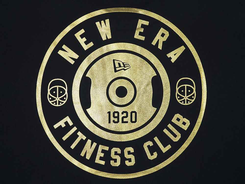 New Era Morning Club Fitness Club Black Short Sleeve T-Shirt