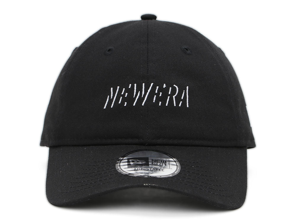 New Era Wordmark Shadow Black 9FORTY Unstructured Adjustable Cap