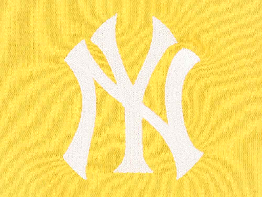 New York Yankees MLB Color Era Mellow Yellow Short Sleeve T-shirt