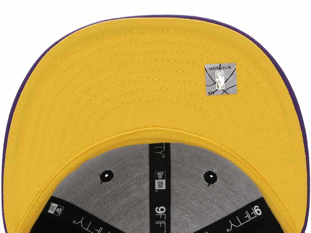 Los Angeles Lakers NBA City Series Purple Black 9FIFTY Youth Kids Cap