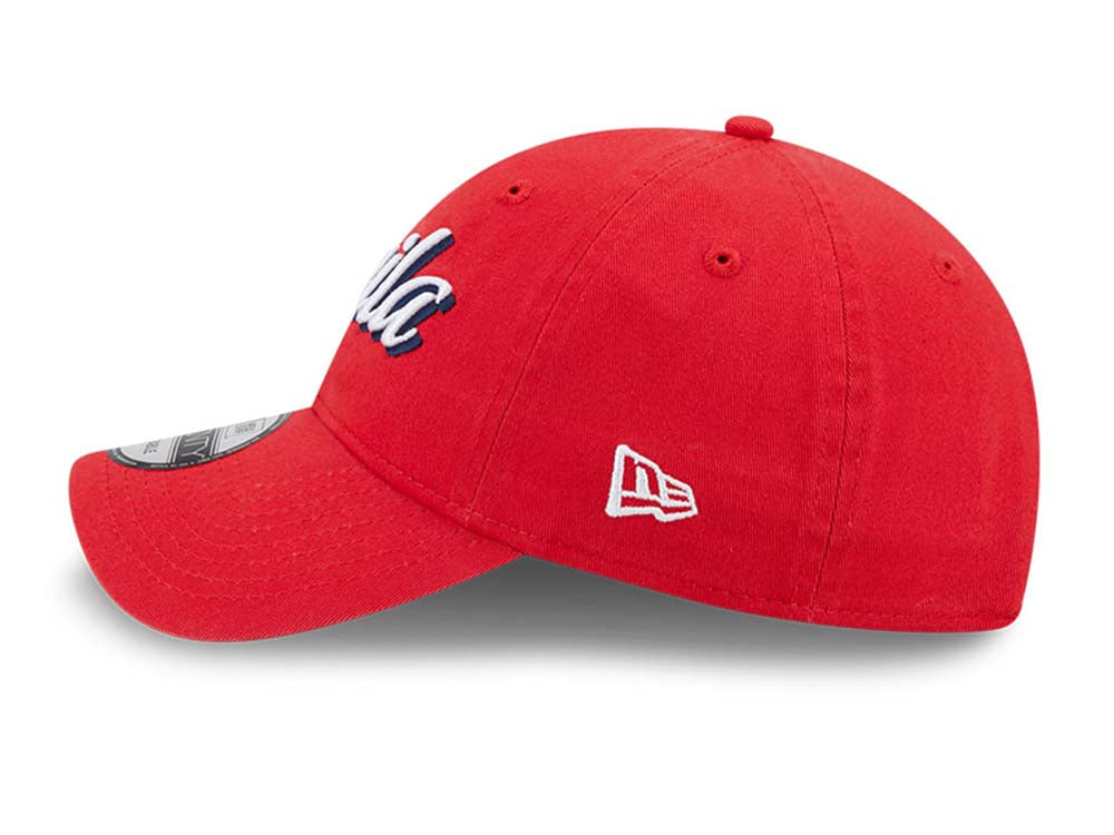 Philadelphia 76ers NBA Statement Edition Red 9TWENTY Adjustable Cap