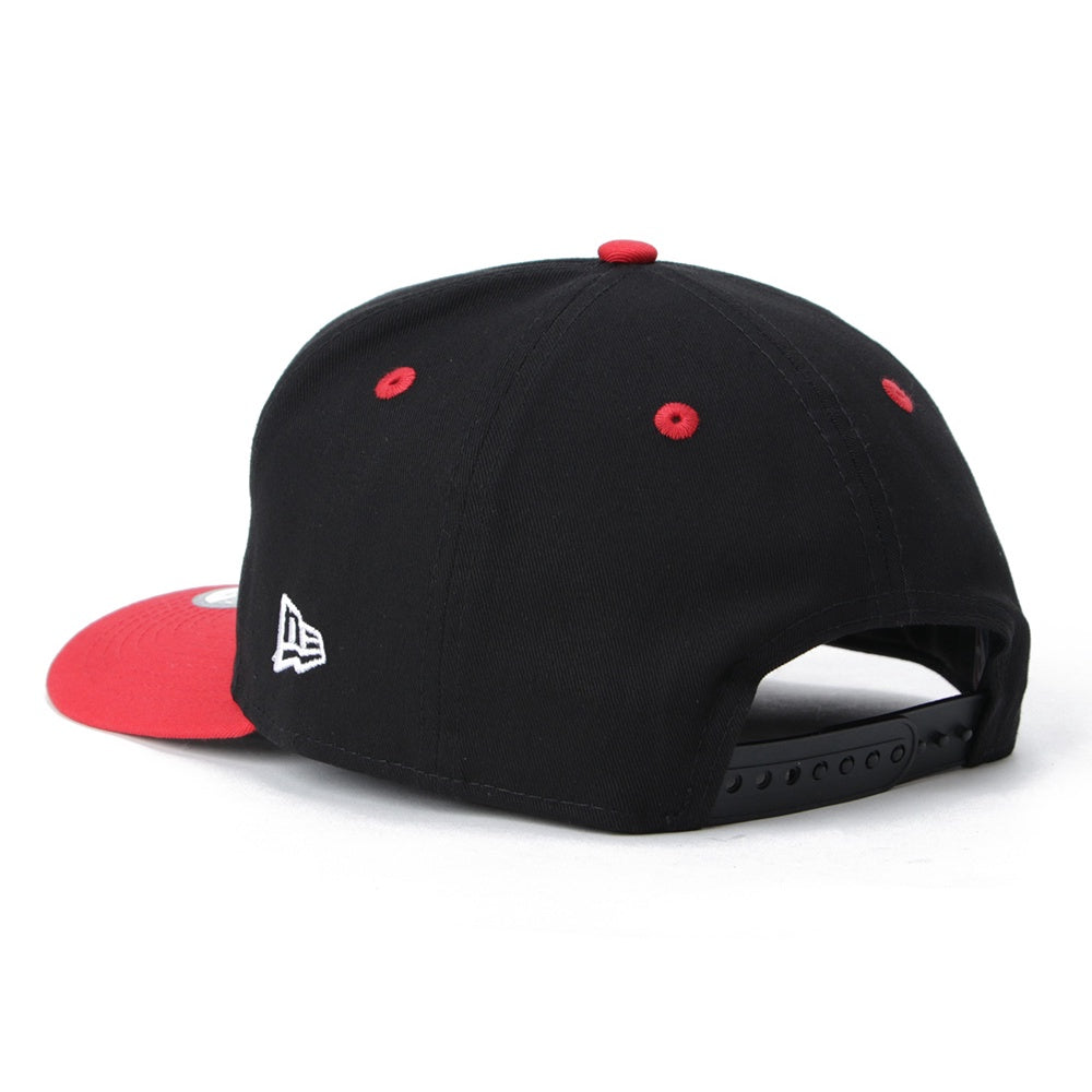 Chicago Bulls NBA Black Red Golfer Cap