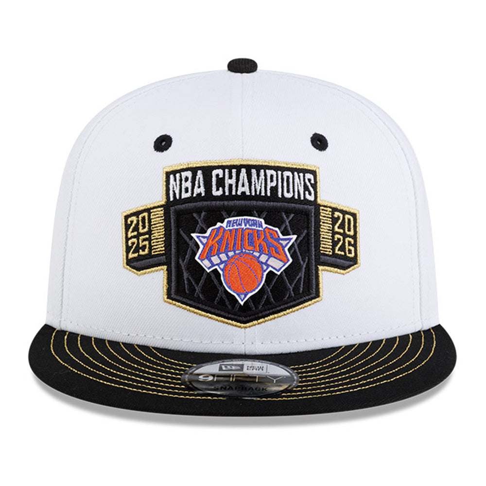 New Era New York Knicks NBA 2026 Championship Black 9FIFTY Snapback Cap (PRE-ORDER SPECIAL RELEASE)